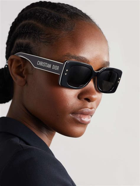 dior black and blue sunglasses|black christian Dior sunglasses.